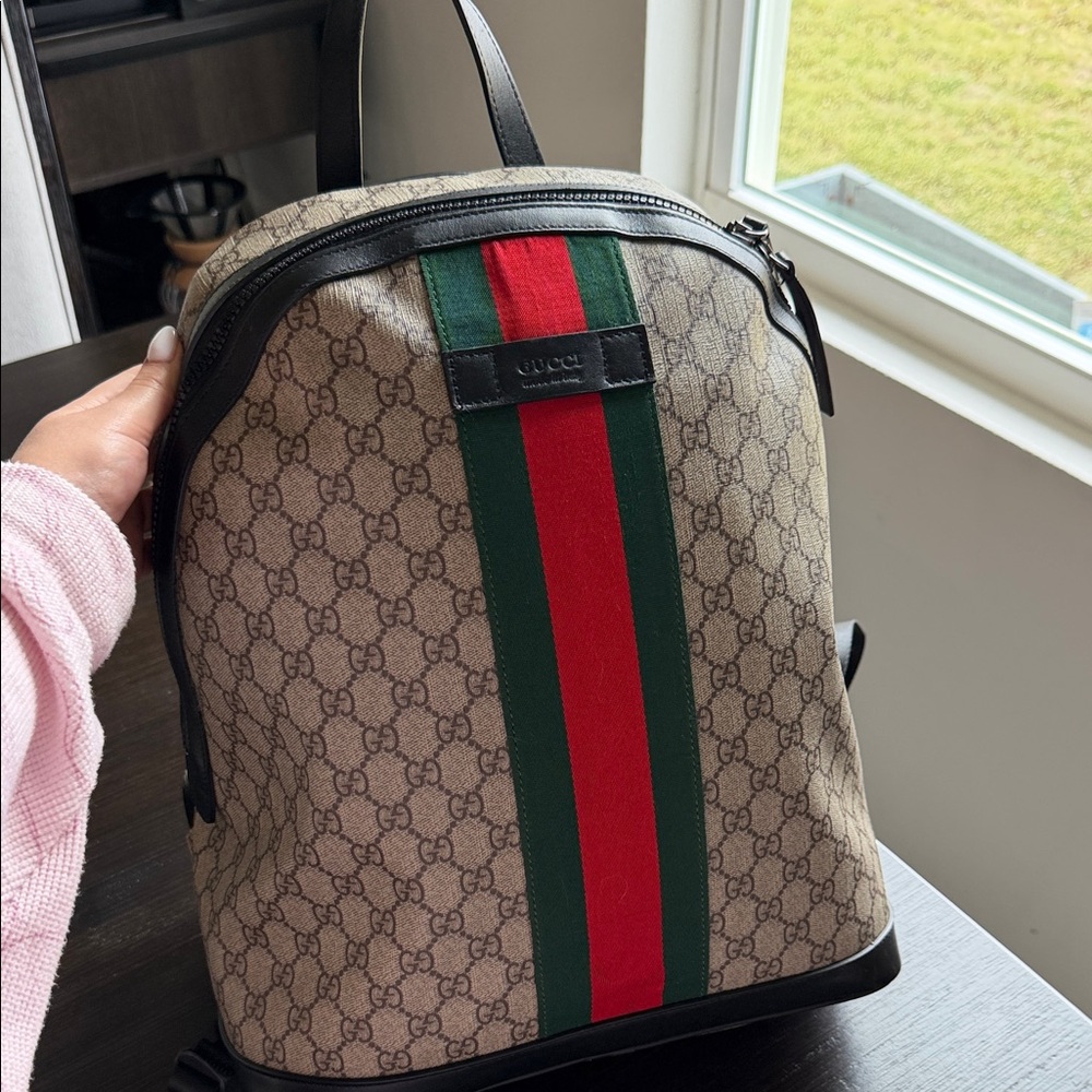 Gucci GG Supreme canvas backpack